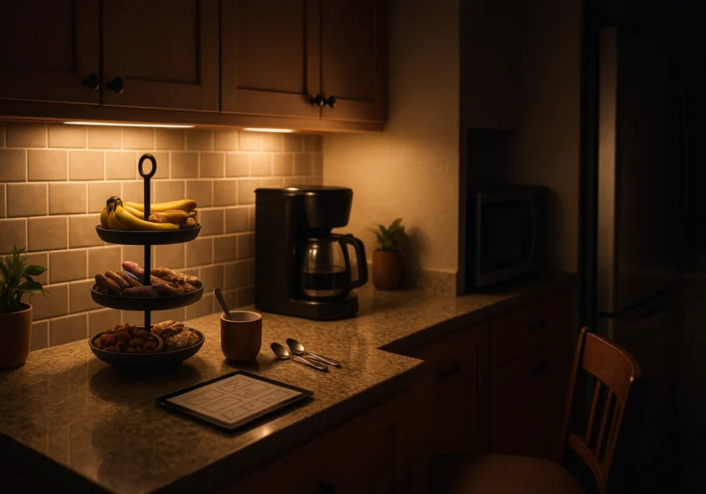 Setting Up Your Late Night Food Station