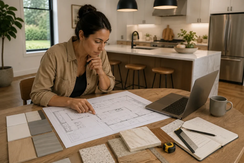 Planning the kitchen layout