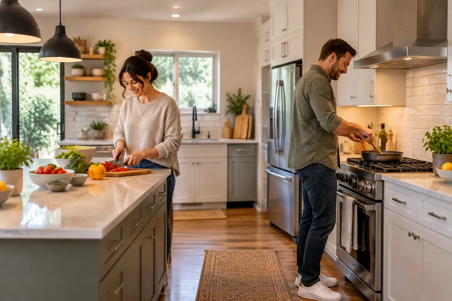 The Two-Cook Kitchen Test: Can Two People Make Dinner Without Getting in Each Other’s Way?