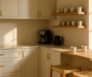 Your Kitchen at 7 AM: Designing a Breakfast Zone That Does Not Block the Main Cooking Area