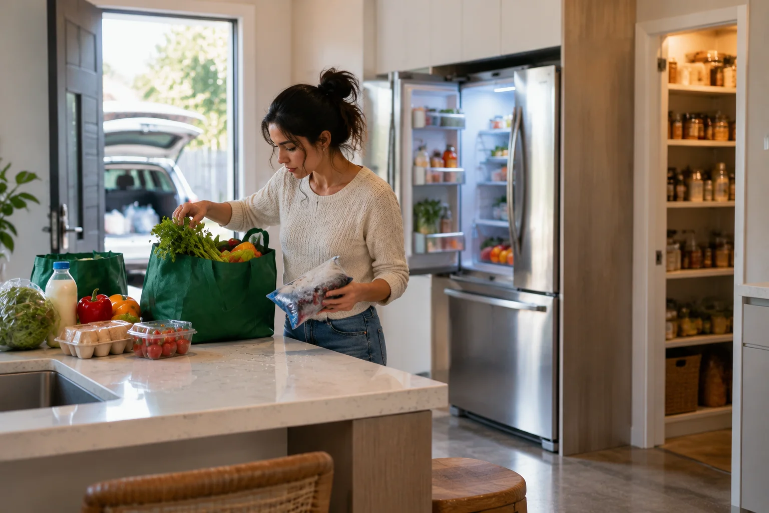 Where Do the Groceries Go? Designing a Kitchen Around the Trip From Car to Pantry